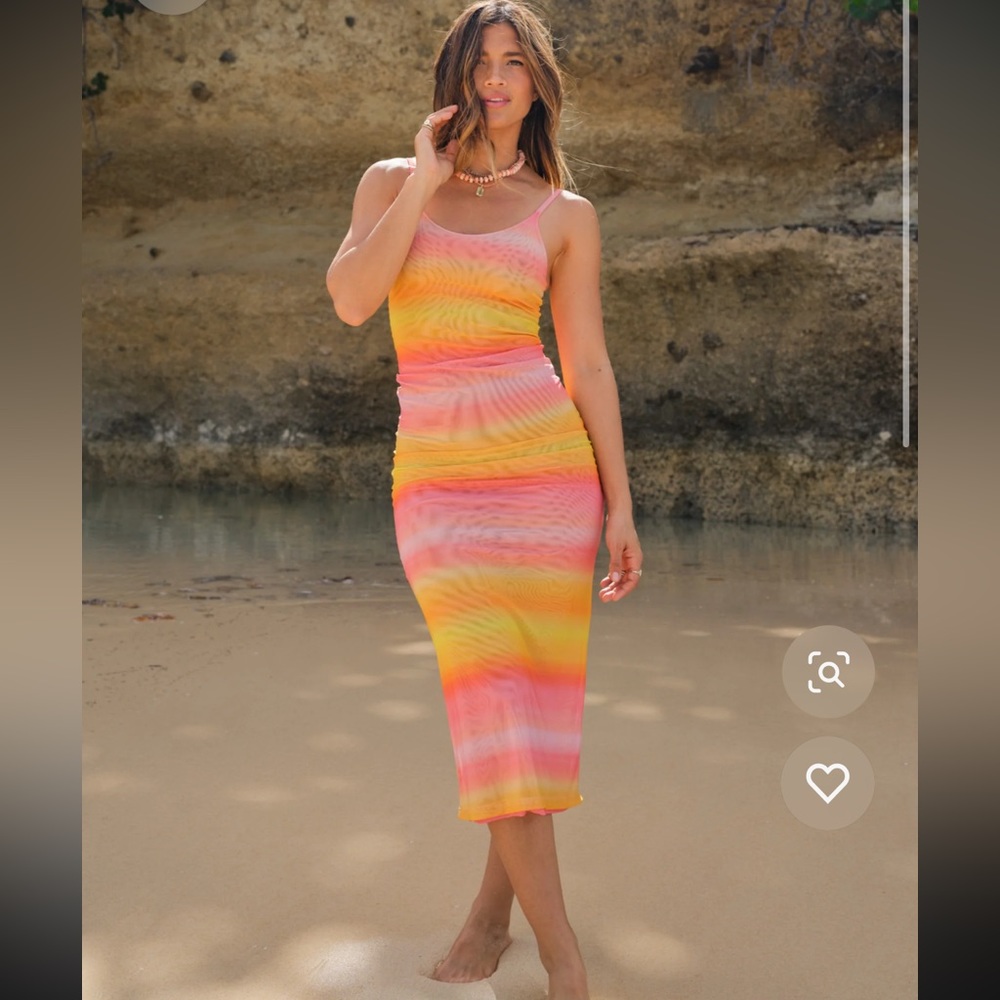 Skatie x Rocky Barnes Jenifer dress sunrise size L
